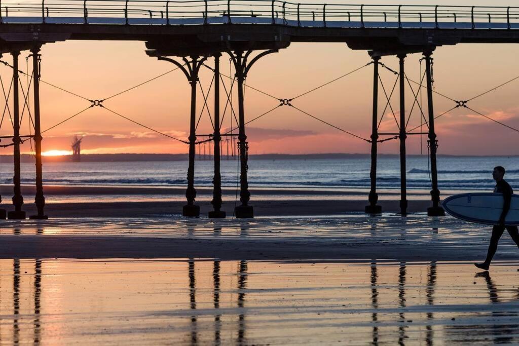 Coastal Escape In The Heart Of Saltburn Villa Exterior foto